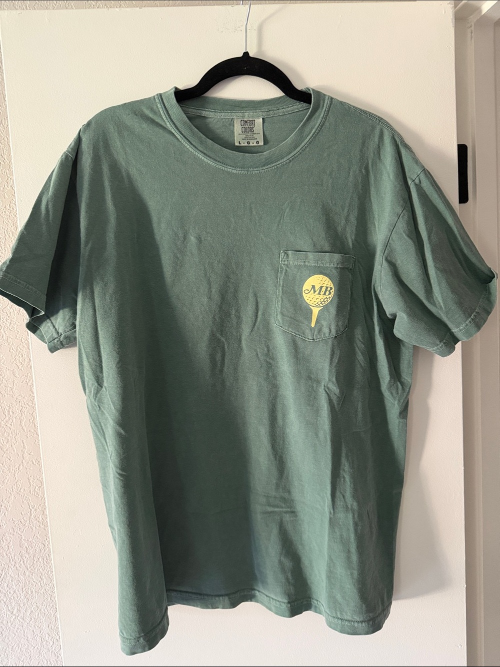 Comfort Colors Tee Shirt Country Band Muscadine Bloodline Golf NWOT